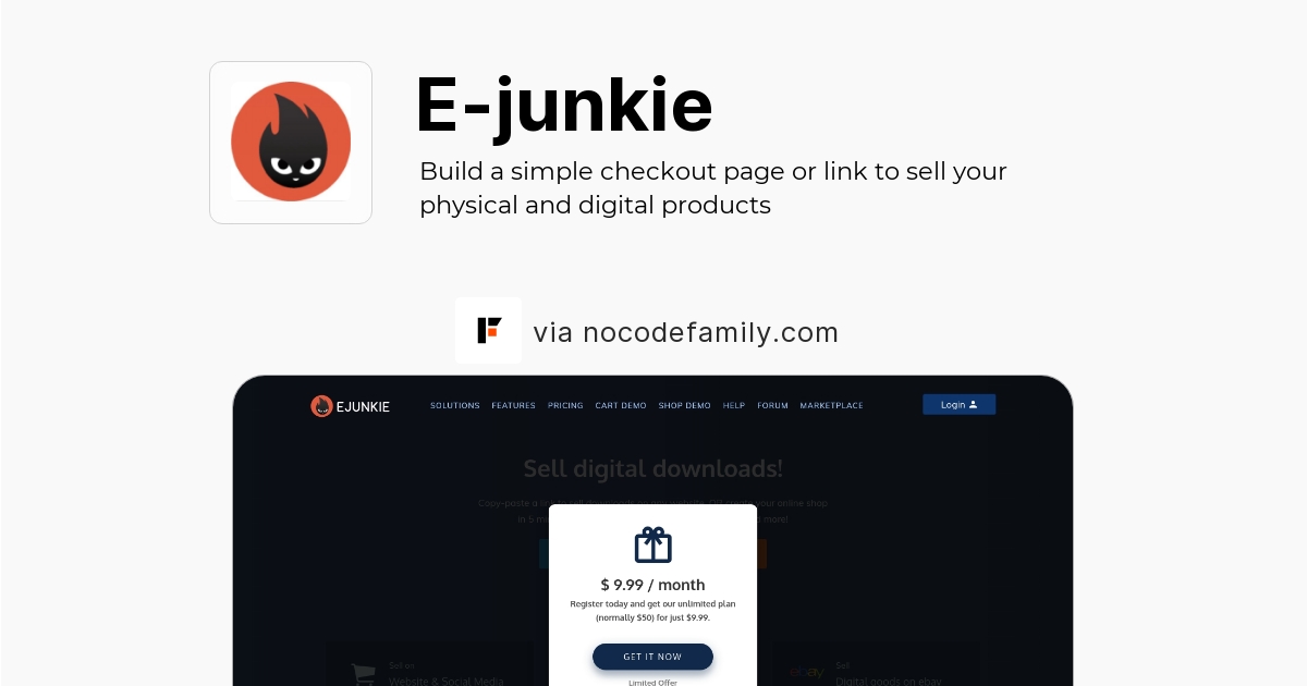 Ejunkie Reviews, Templates and Pricing in 2024